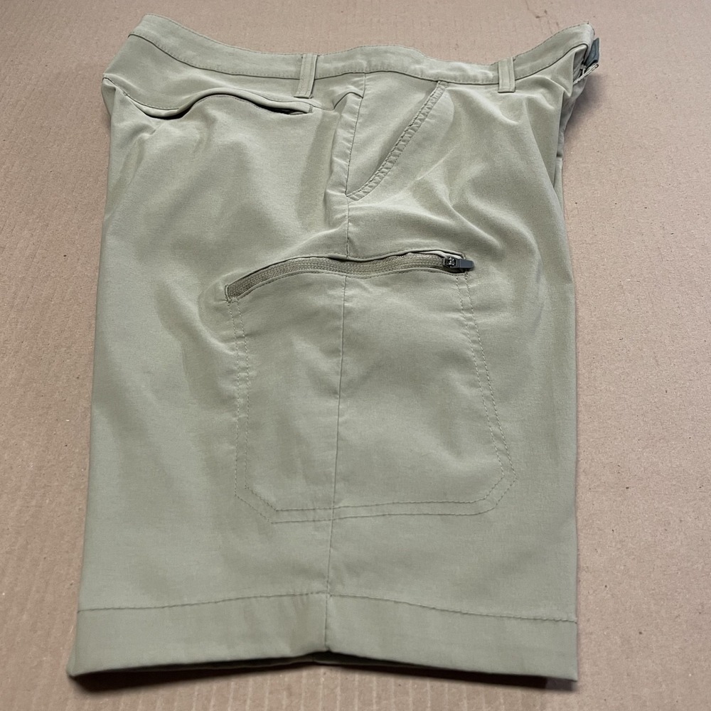 Weatherproof Vintage Men's Size 32 Packable Hybrid‎ Trail Shorts, Tan
